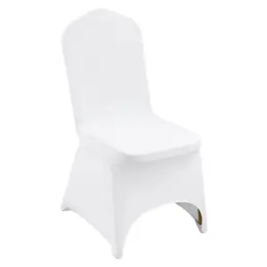 VEVOR Stretch Spandex Folding Chair Covers 100 PCS White-Arc product image 1