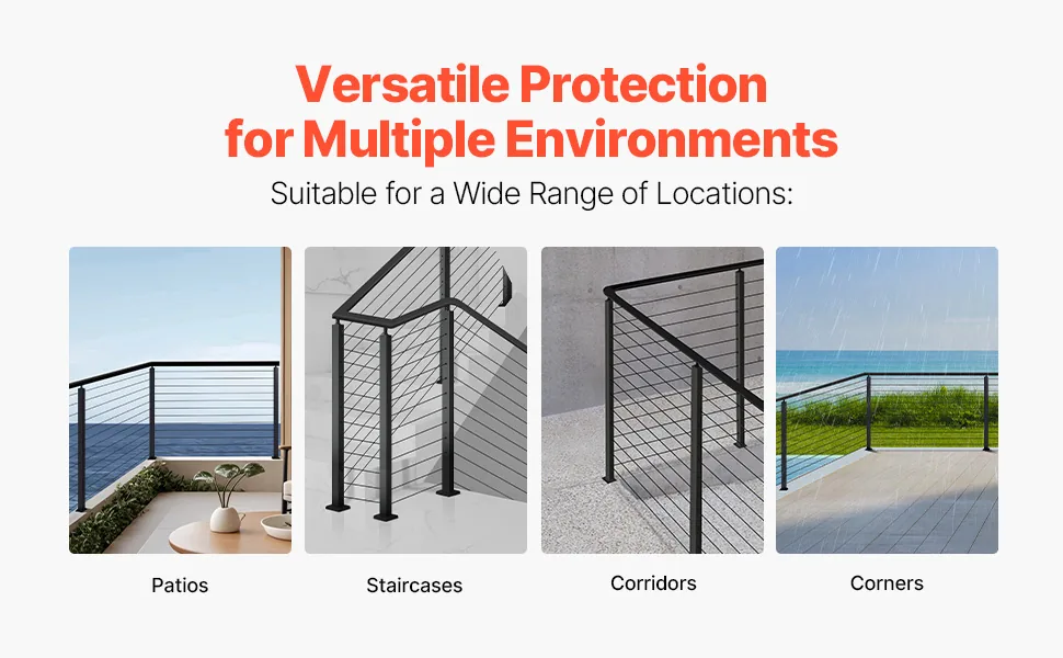 cable railing post stainless steel build