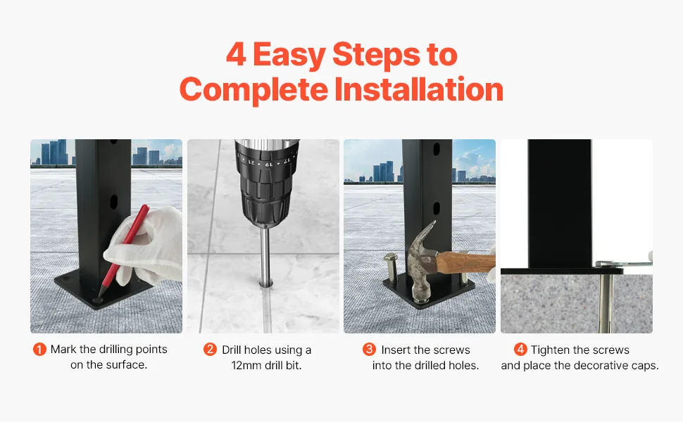 cable railing post stair application