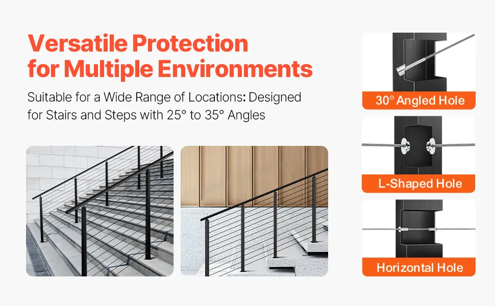 cable railing post DIY installation