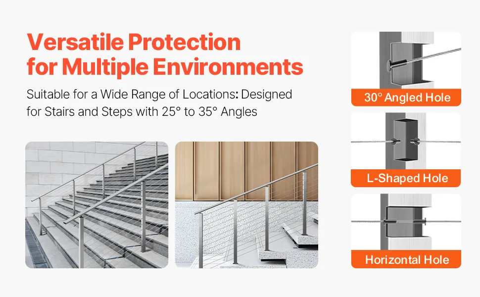 cable railing post DIY installation