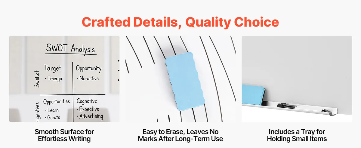VEVOR whiteboard magnetic posting