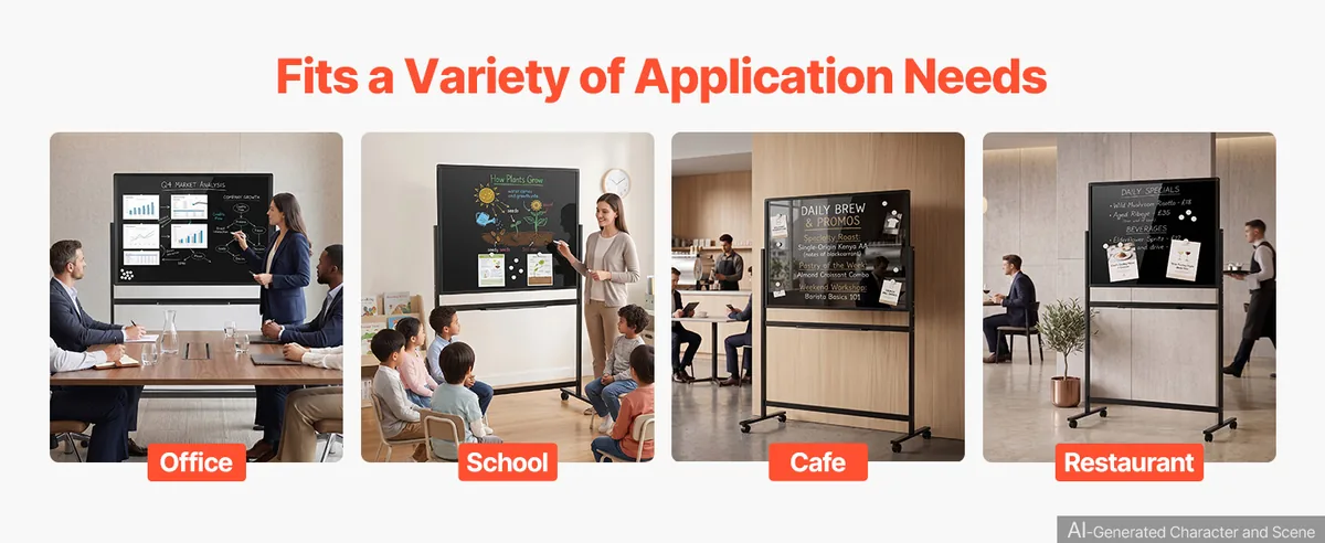 VEVOR whiteboard classroom use