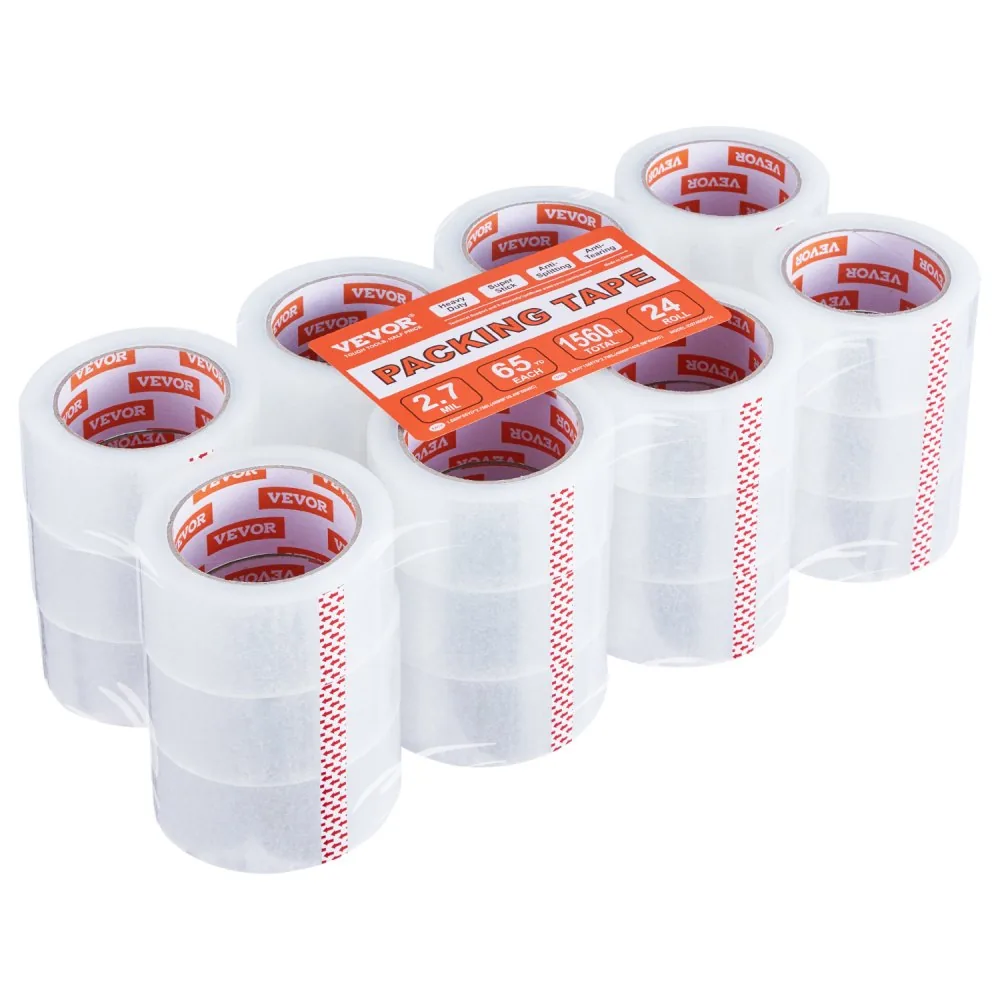 VEVOR Clear Packing Tape No Dispensers 1.88 inch 24 Pack product image 10