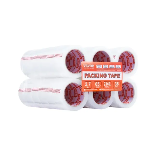 VEVOR Clear Packing Tape No Dispensers 1.88 inch 36 Pack product image 1