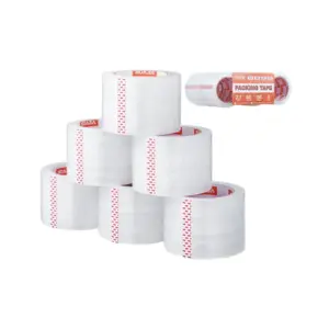 VEVOR Clear Packing Tape No Dispensers 3 inch 6 Pack product image 1