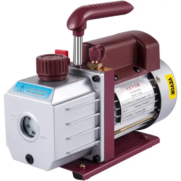 VEVOR Vacuum Pump 4.5CFM Vacuum Pump HVAC Single-Stage Rotar product image 1