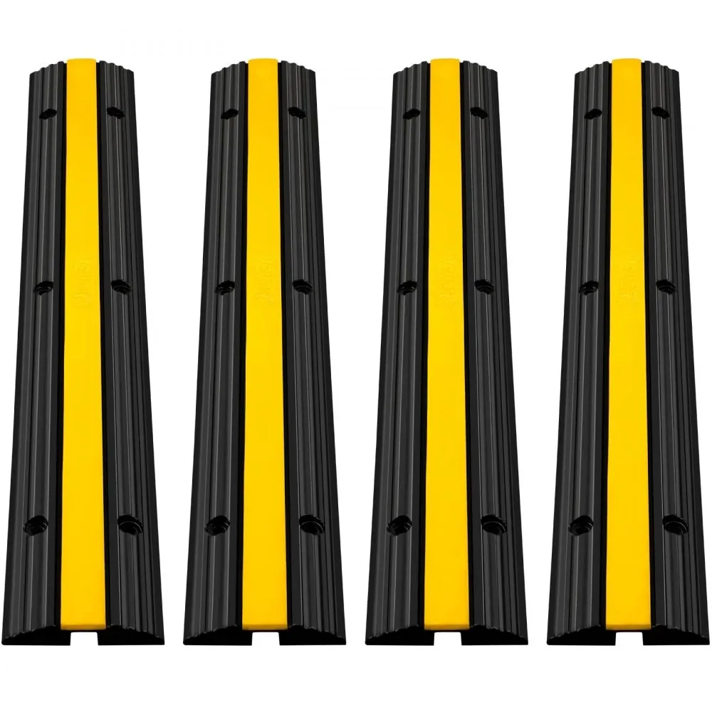 VEVOR cable protector ramp 4 pack front view