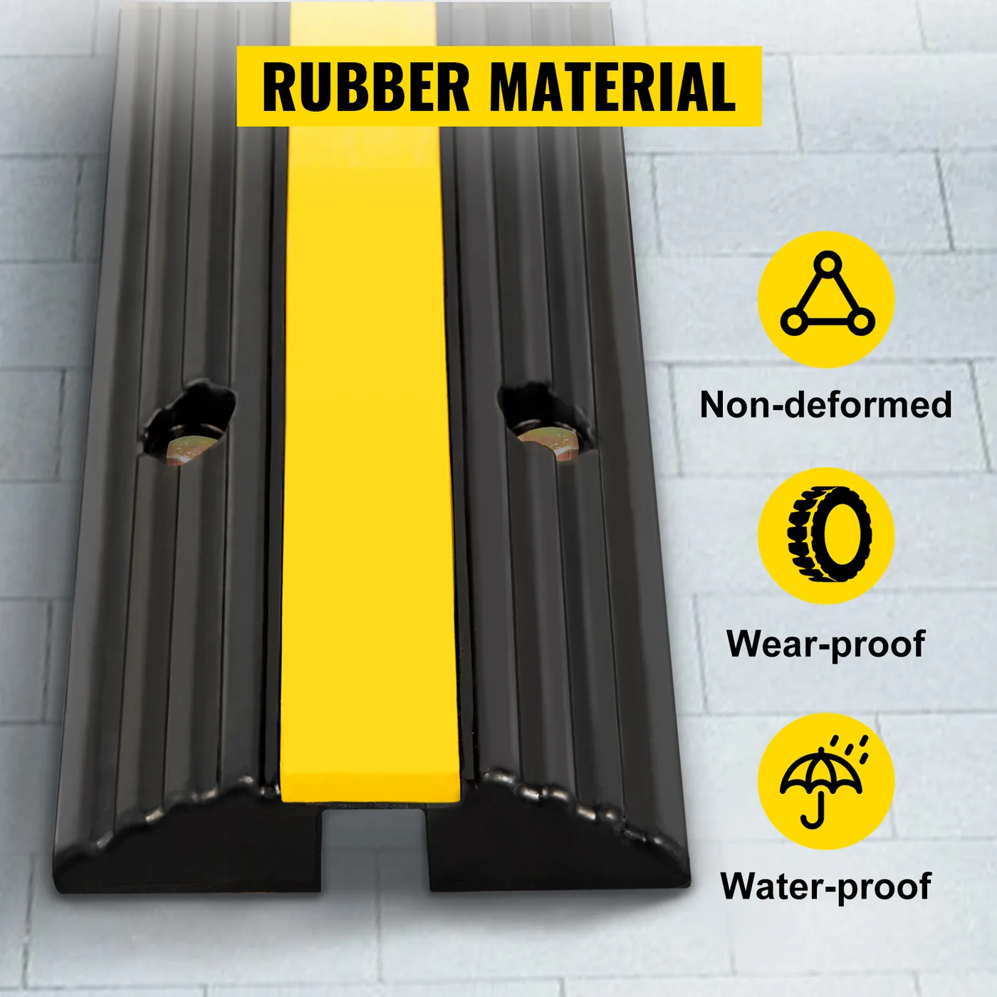 VEVOR cable protector ramp 4 pack overview