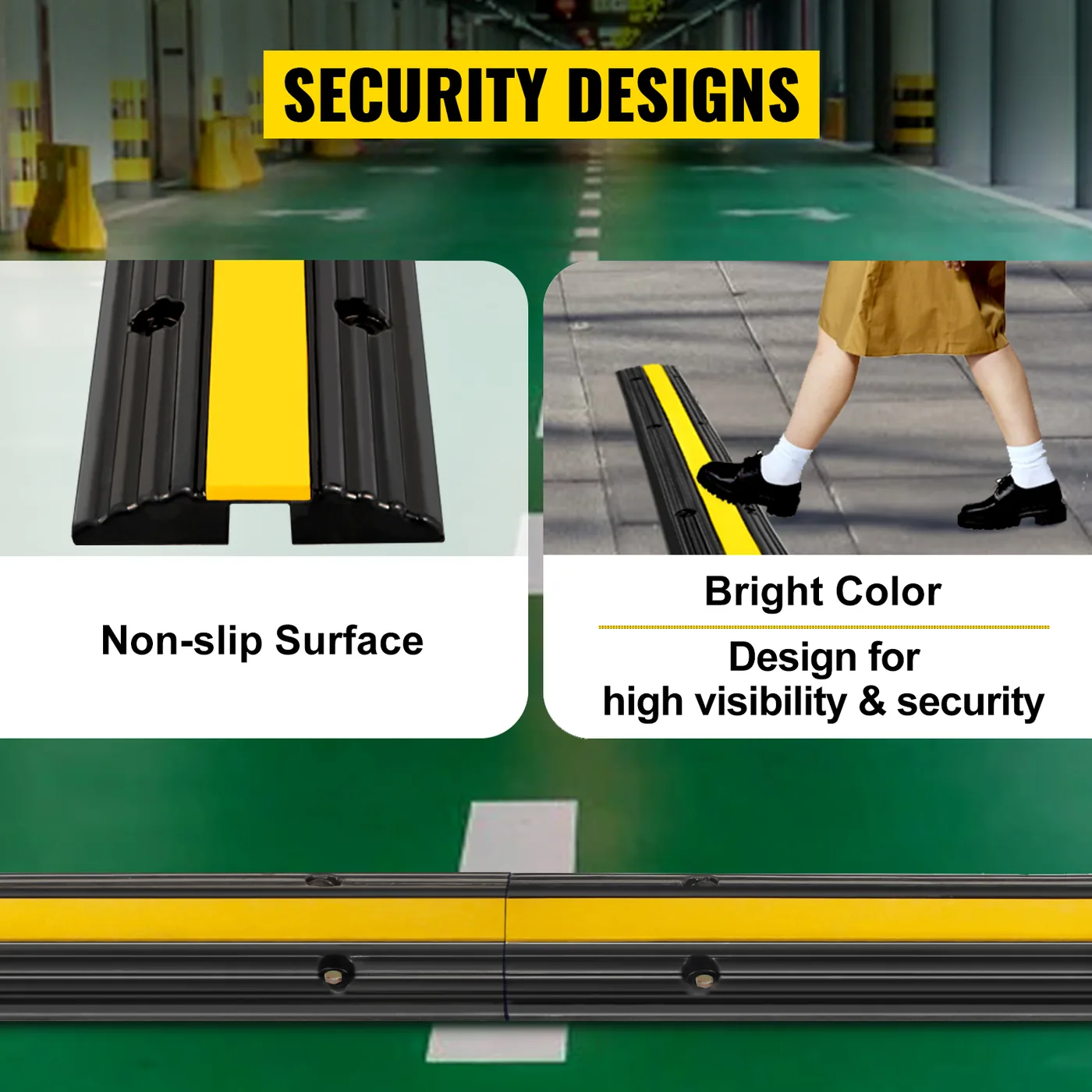 VEVOR cable protector ramp 4 pack overview