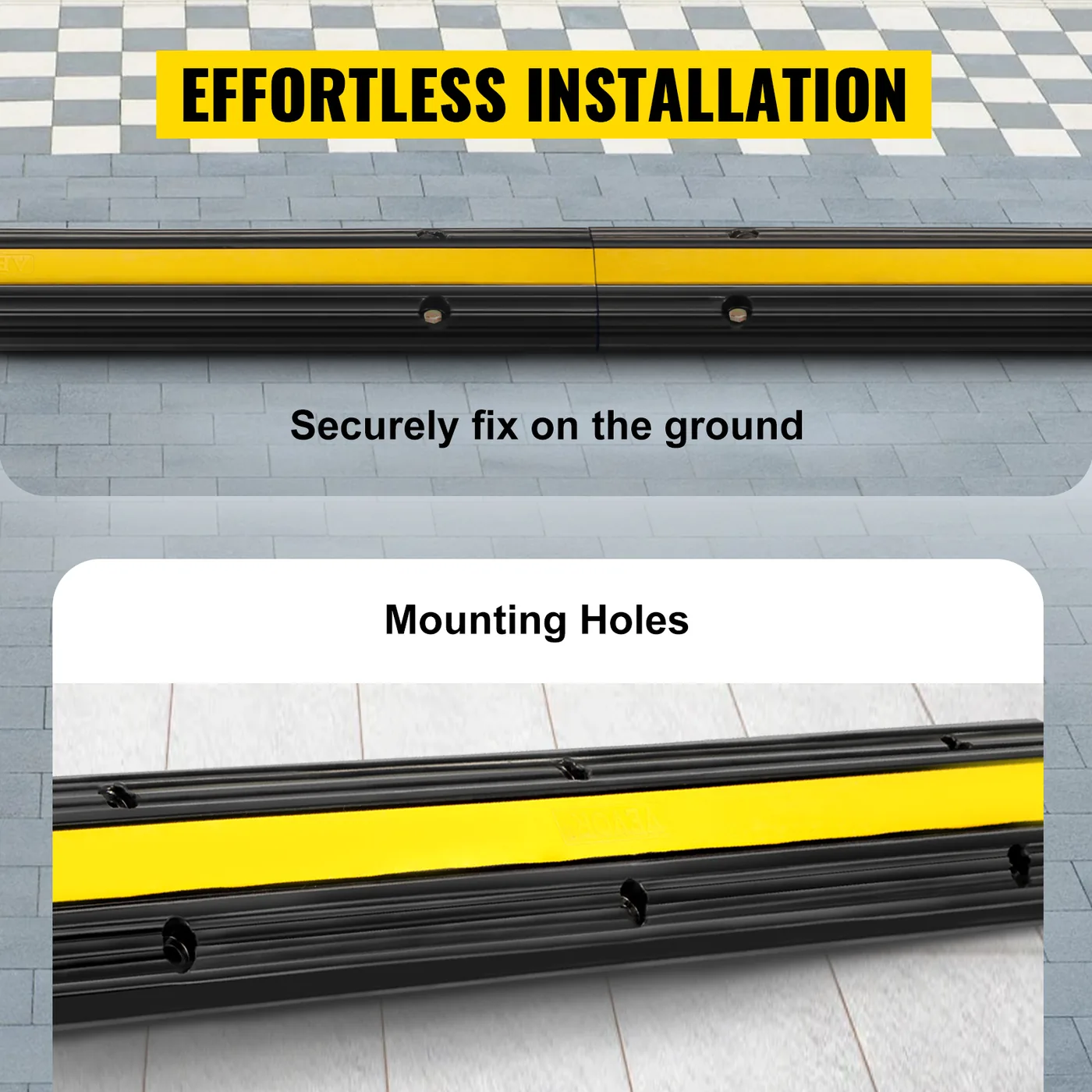 VEVOR cable protector ramp 4 pack set
