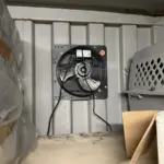 Customer photo 5 of VEVOR 10 inch shutter exhaust fan