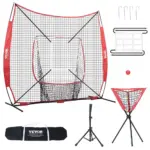 VEVOR 7x7 ft Baseball Softball Practice Net Single Hole and product image 1