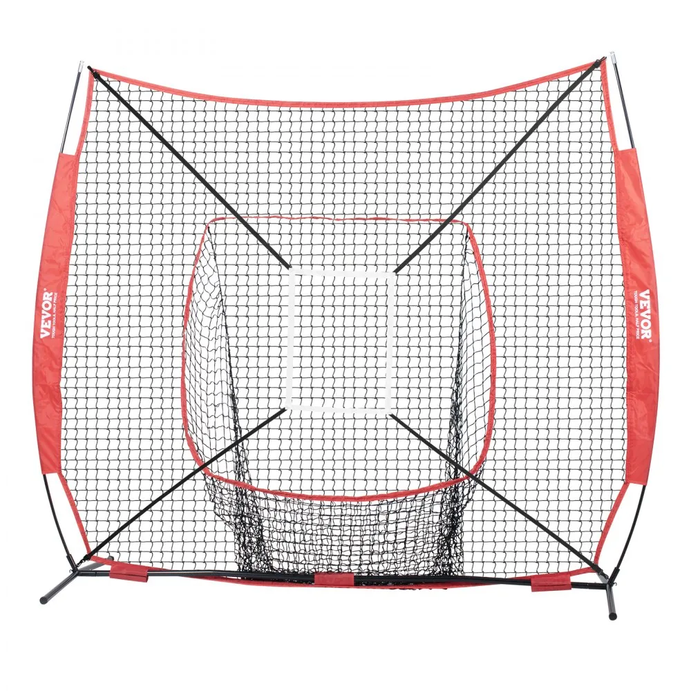 VEVOR 7x7 ft Baseball Softball Practice Net Single Hole and product image 9