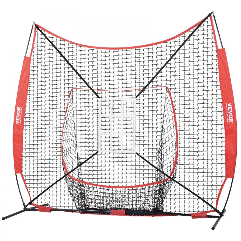 VEVOR 7x7 ft Baseball Softball Practice Net Single Hole and product image 10