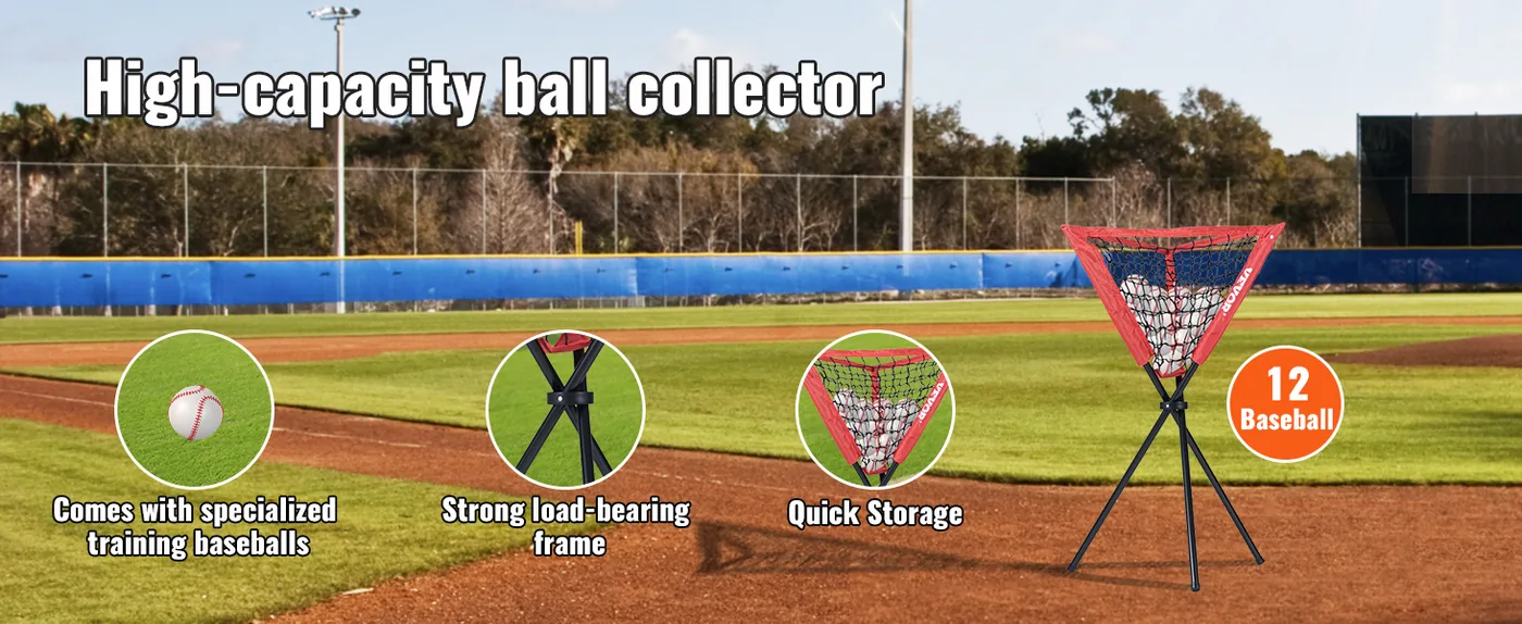 VEVOR 7x7 ft Baseball Softball Practice Net Single Hole and feature 3
