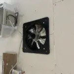 Customer photo 4 of VEVOR 10 inch shutter exhaust fan