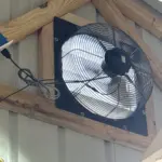 Customer photo 2 of VEVOR 10 inch shutter exhaust fan