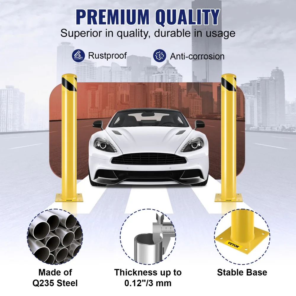 VEVOR Safety Bollard 36x4.5 inch product image 3