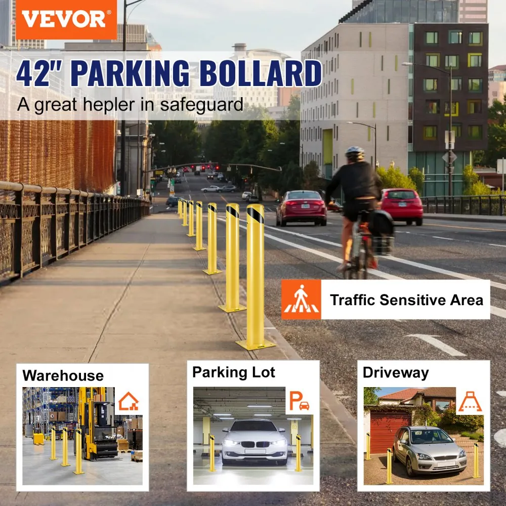 VEVOR Safety Bollard 42x4.5 inch product image 2