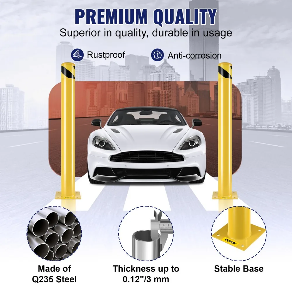 VEVOR Safety Bollard 42x4.5 inch product image 3