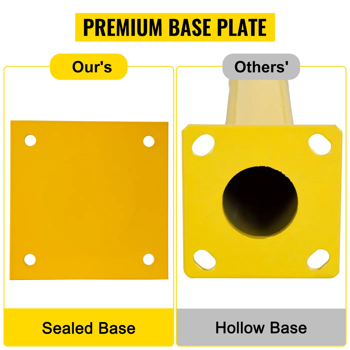 VEVOR Safety Bollard 42x5.5 inch feature 5