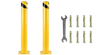 VEVOR Safety Bollard 48x5.5 inch feature 9