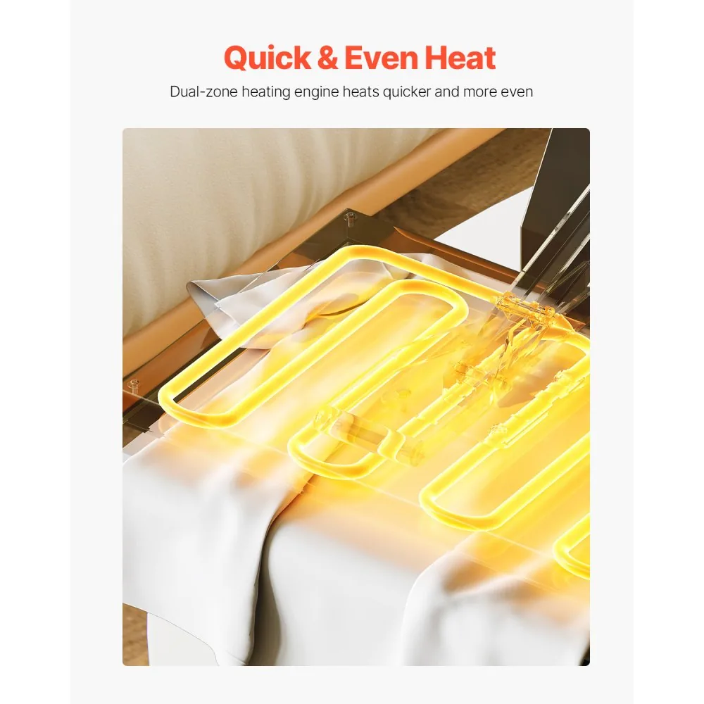 VEVOR Heat Press 15x15 in Black product image 2