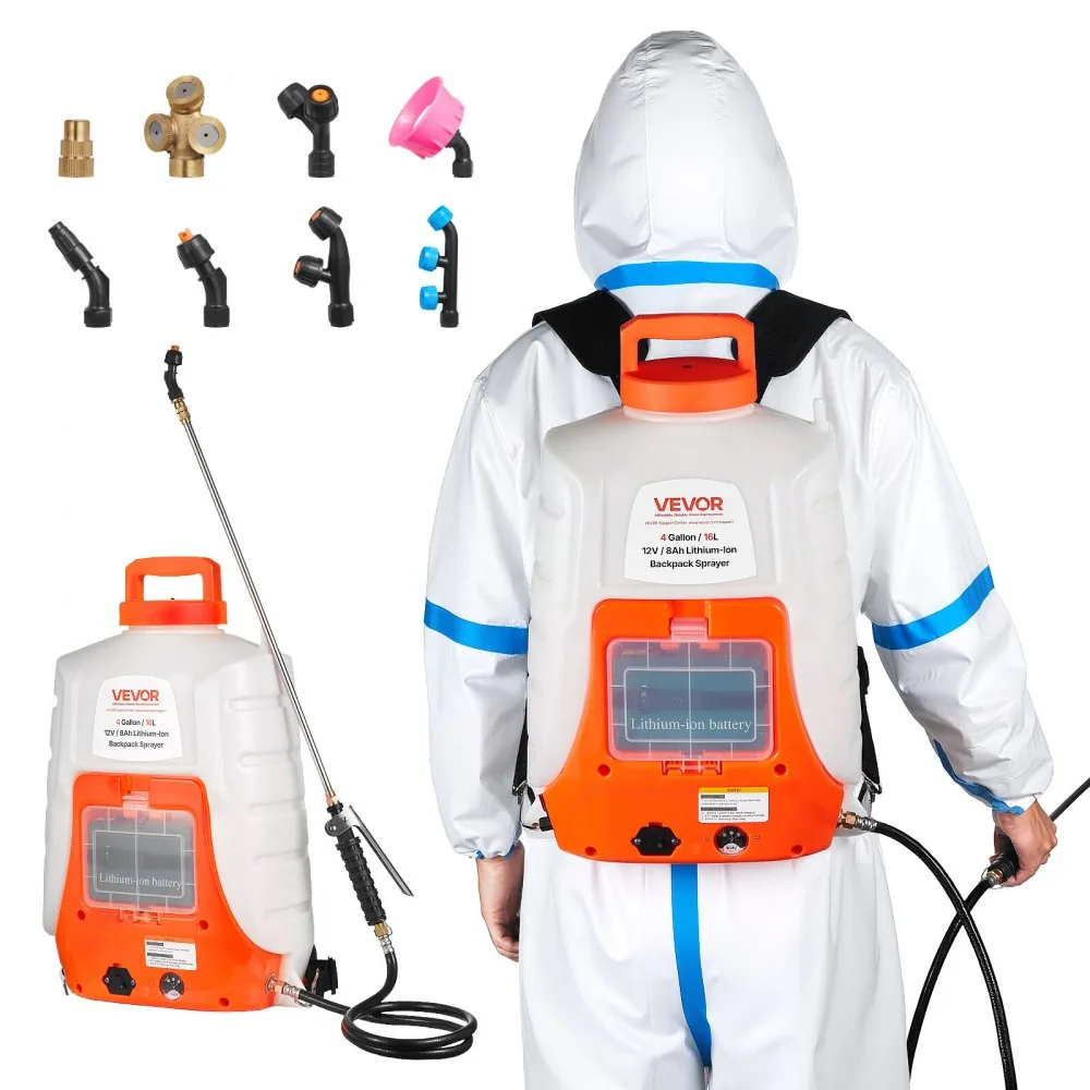 VEVOR battery backpack sprayer front view