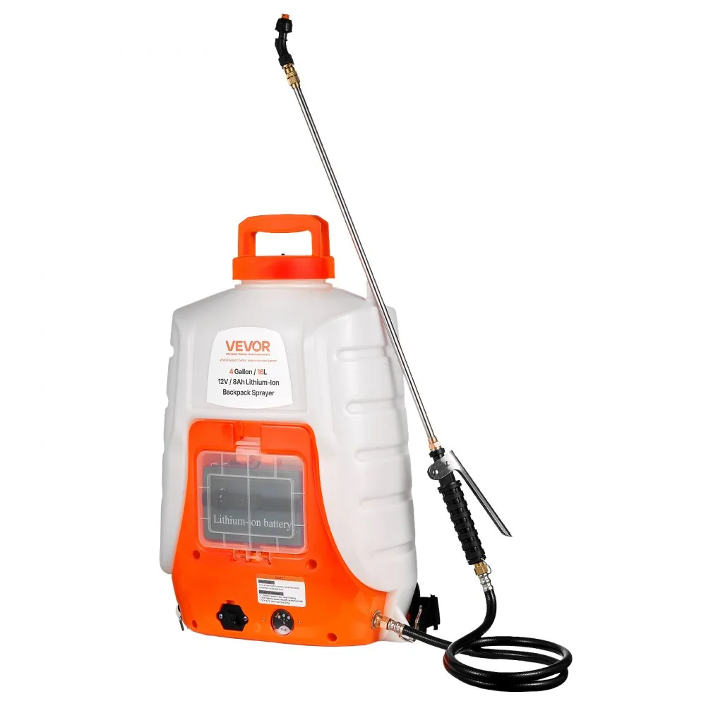 VEVOR backpack sprayer cleaning patio