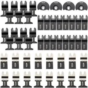VEVOR 50 PCS HCS Oscillating Blades for Multitools front view