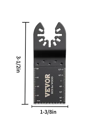 VEVOR multitool blade pack ready for projects