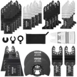 VEVOR 30 PCS Multi Tool Blades 8 Types for Multitools front view