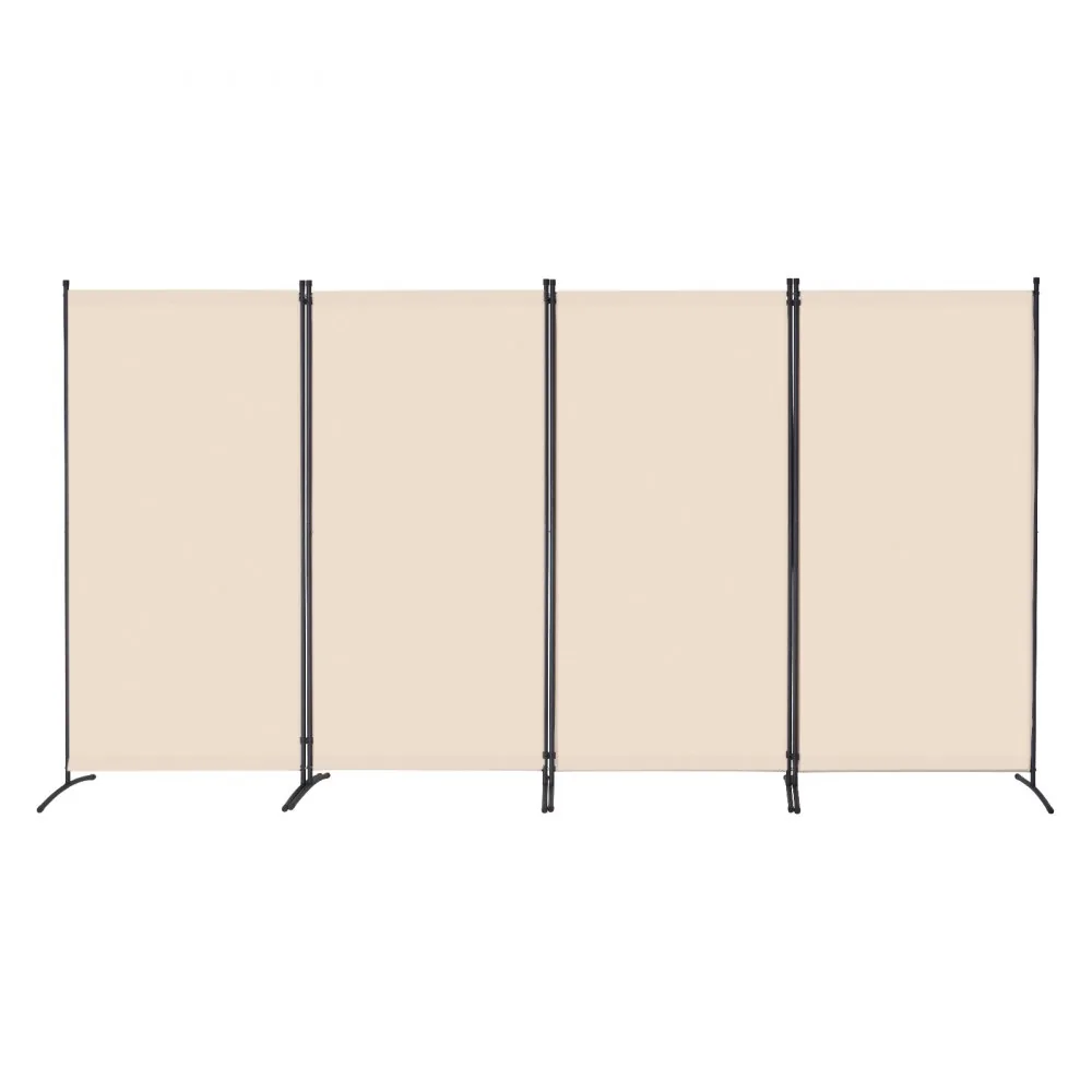 VEVOR Room Divider Beige Fabric & 4-Panels product image 11
