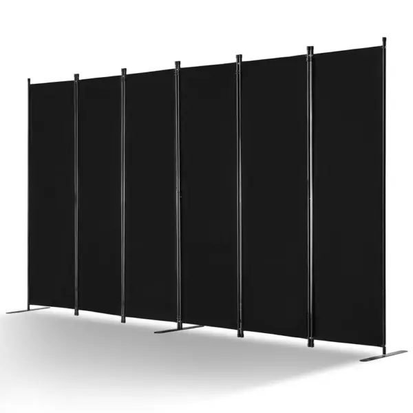 VEVOR Room Divider Black Fabric & 6-Panels product image 1