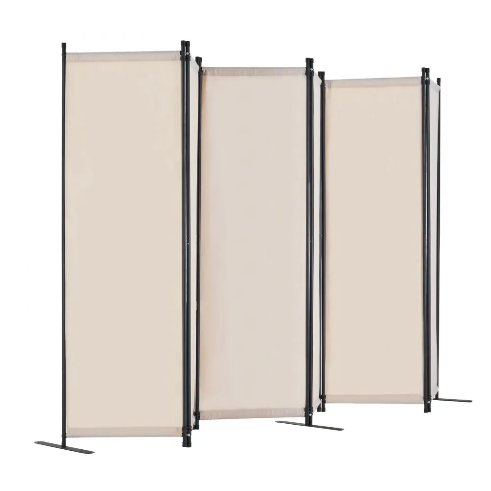 VEVOR Room Divider Beige Fabric & 6-Panels product image 10