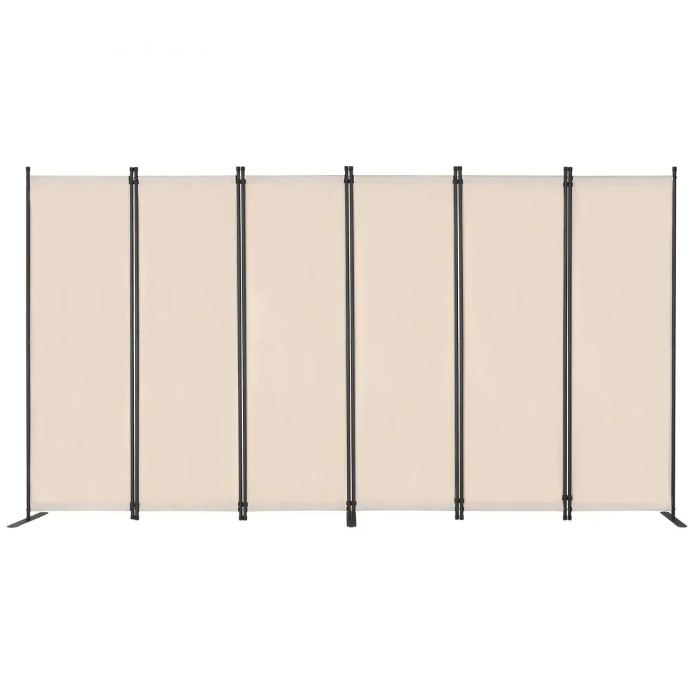 VEVOR Room Divider Beige Fabric & 6-Panels product image 11