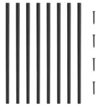 VEVOR deck balusters pack front view