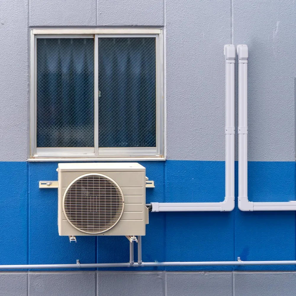 VEVOR AC line cover mounting installation steps
