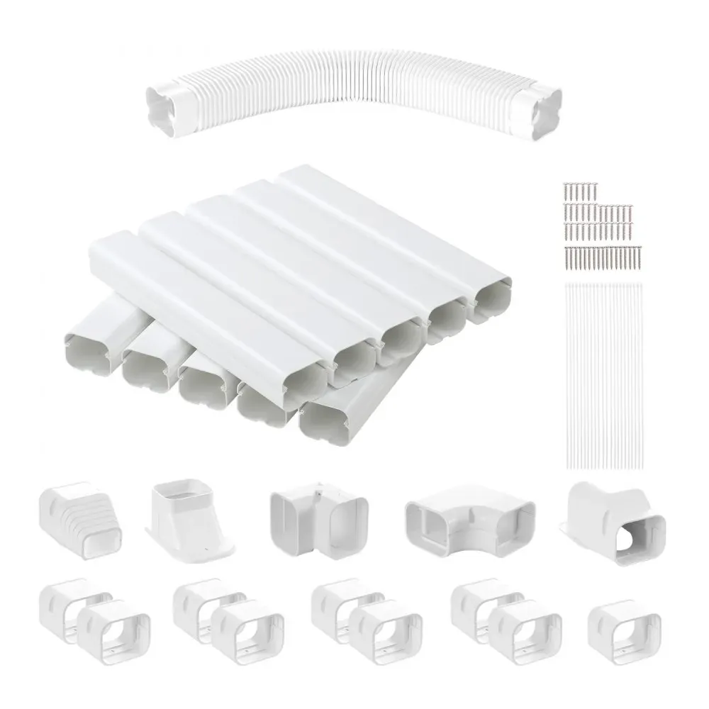 VEVOR line set cover corner fitting detail