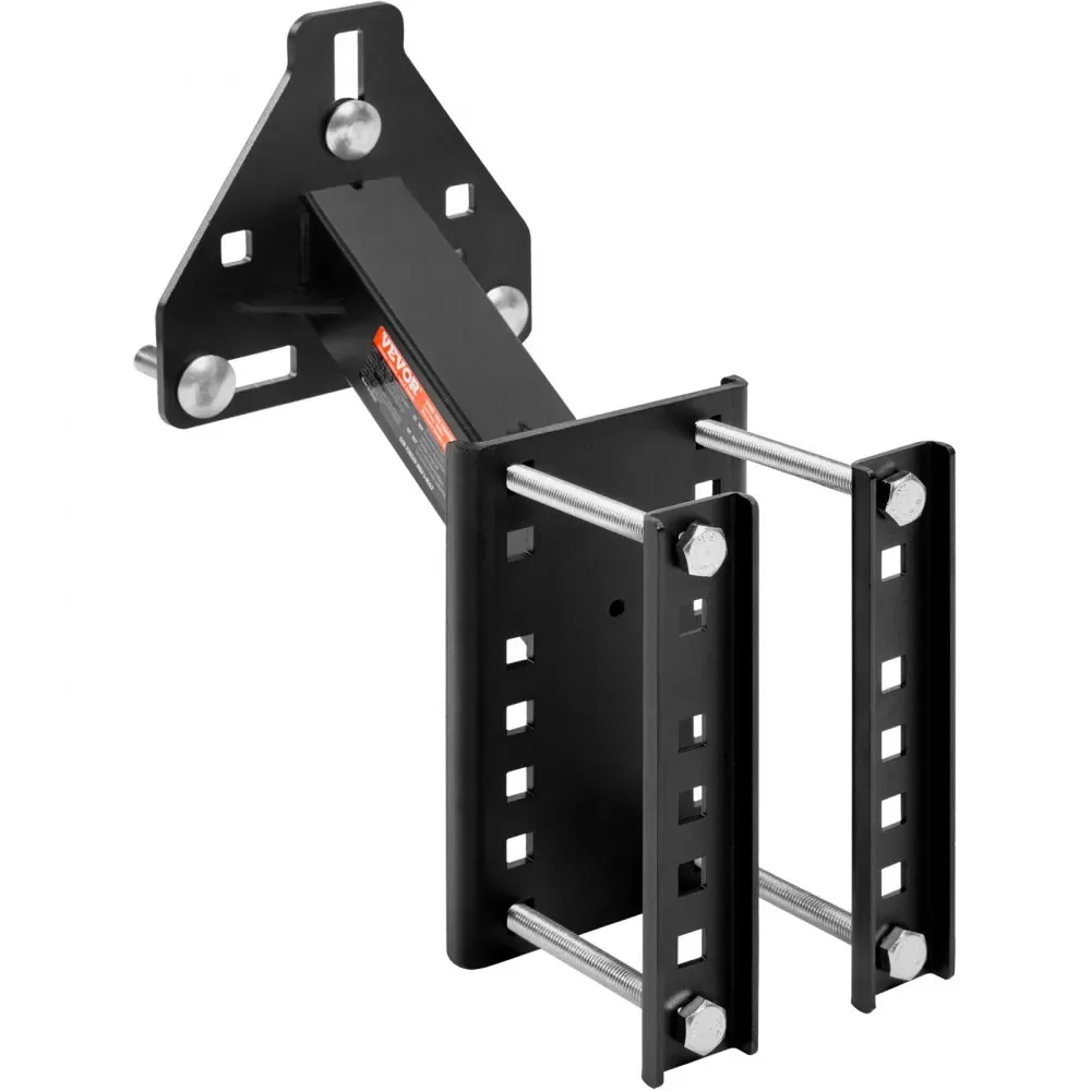 VEVOR utility trailer spare wheel bracket detail