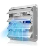 VEVOR 18 inch Shutter Exhaust Fan 18 inch/Fan Only product image 1