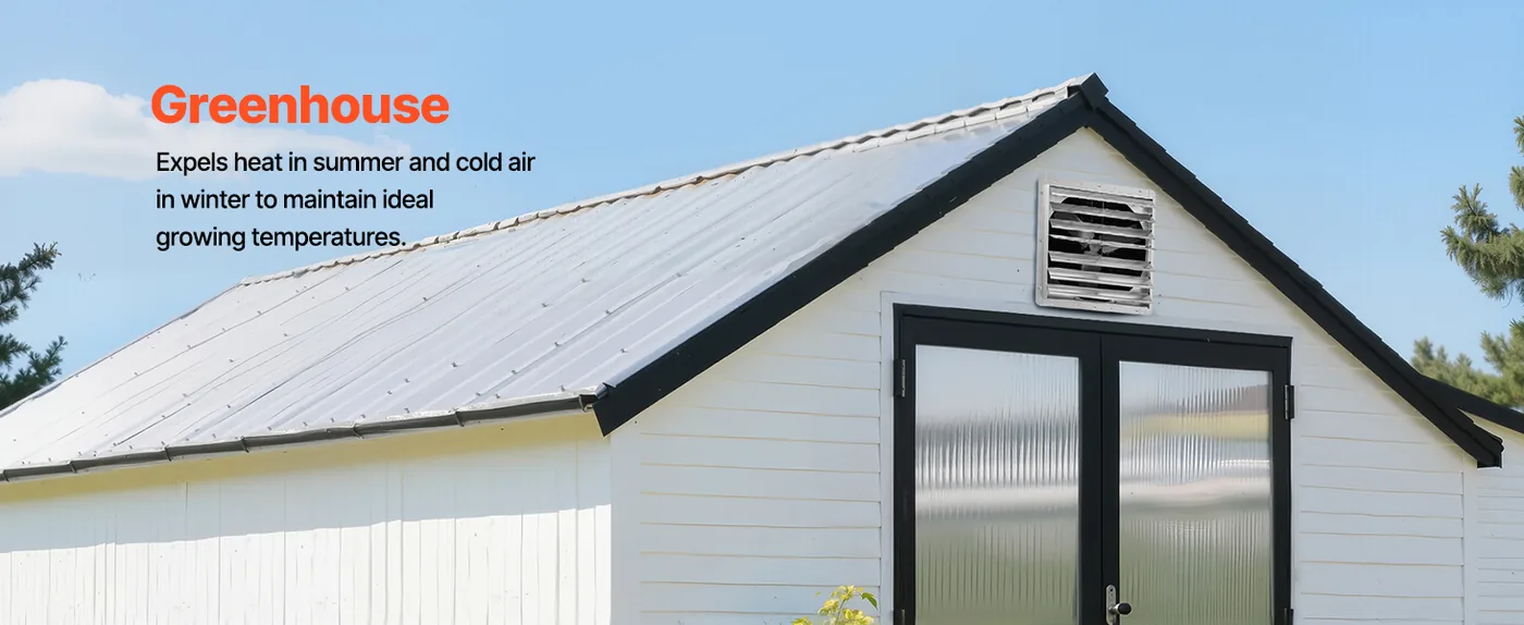 VEVOR 30 inch Shutter Exhaust Fan 30 inch/Fan Only Greenhouse