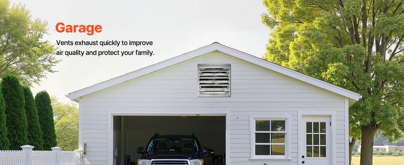 VEVOR 36 inch Shutter Exhaust Fan 36 inch/Fan Only Garage