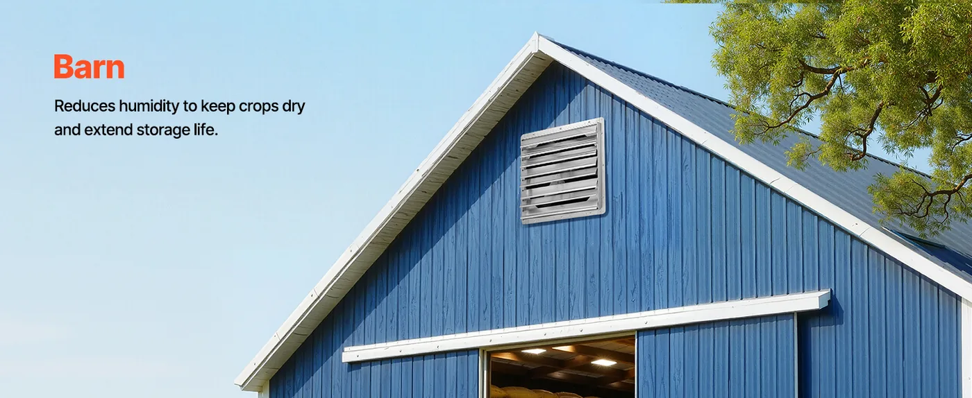 VEVOR 36 inch Shutter Exhaust Fan 36 inch/Fan Only Barn