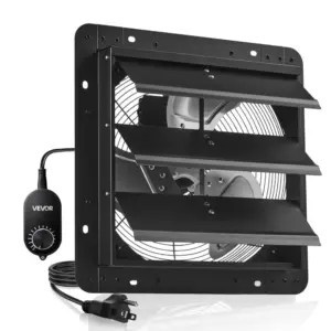VEVOR 14 inch Shutter Exhaust Fan 14 inch/With Speed Control product image 1