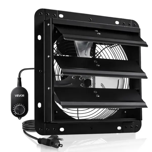 VEVOR 10 inch Shutter Exhaust Fan 10 inch/With Speed Control product image 1