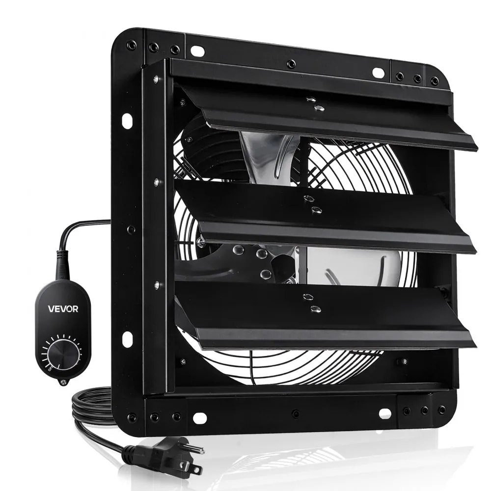 VEVOR 10 inch Shutter Exhaust Fan 10 inch/With Speed Control product image 1