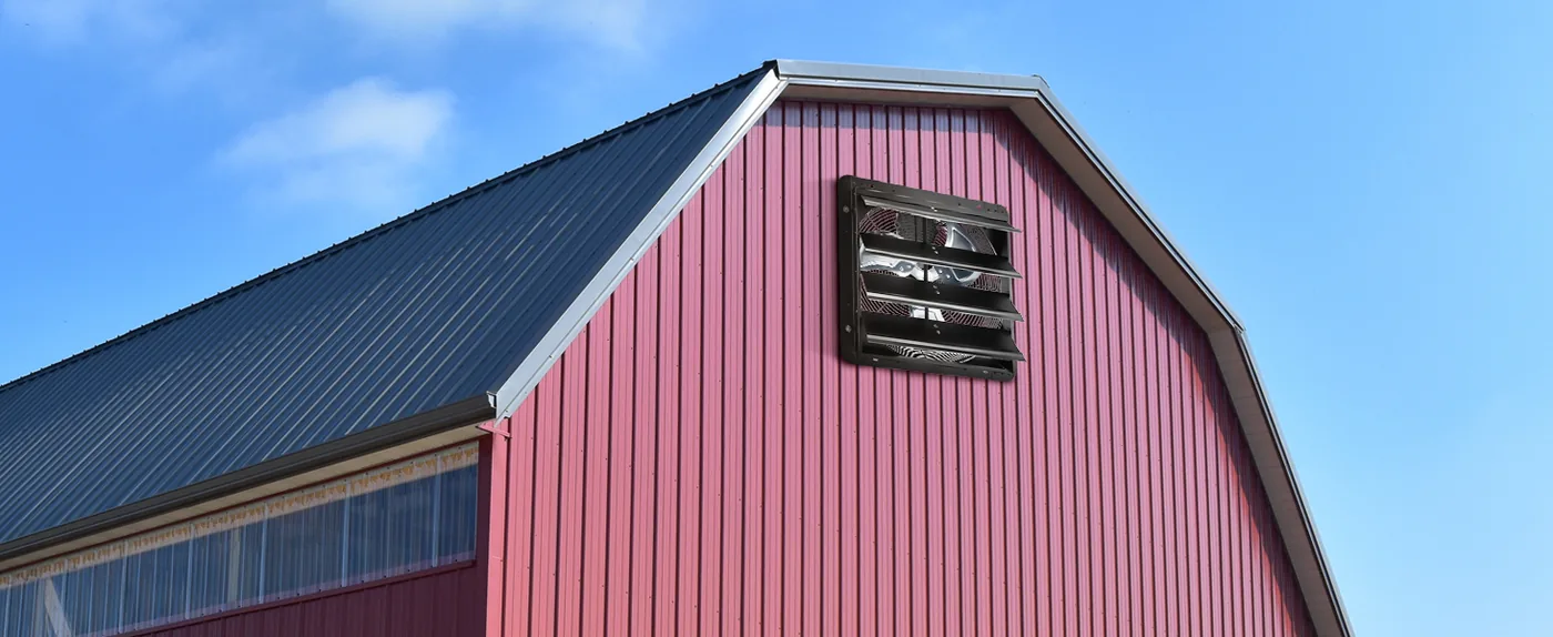 VEVOR Shutter Exhaust Fan 16 inch With Temperature Humidity Attic