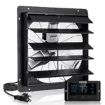 VEVOR 24 inch shutter exhaust fan front view